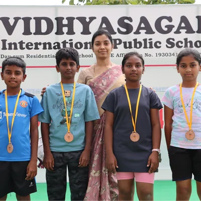 An Image of Sasireka B Principal of Vidhyasagar International Public School